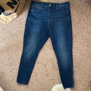 Gap High Rise skinny fit with stretch size 18